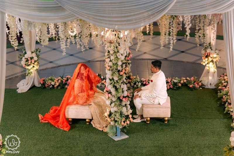 গার্ডেন সেরিমনি - Garden ceremony seating